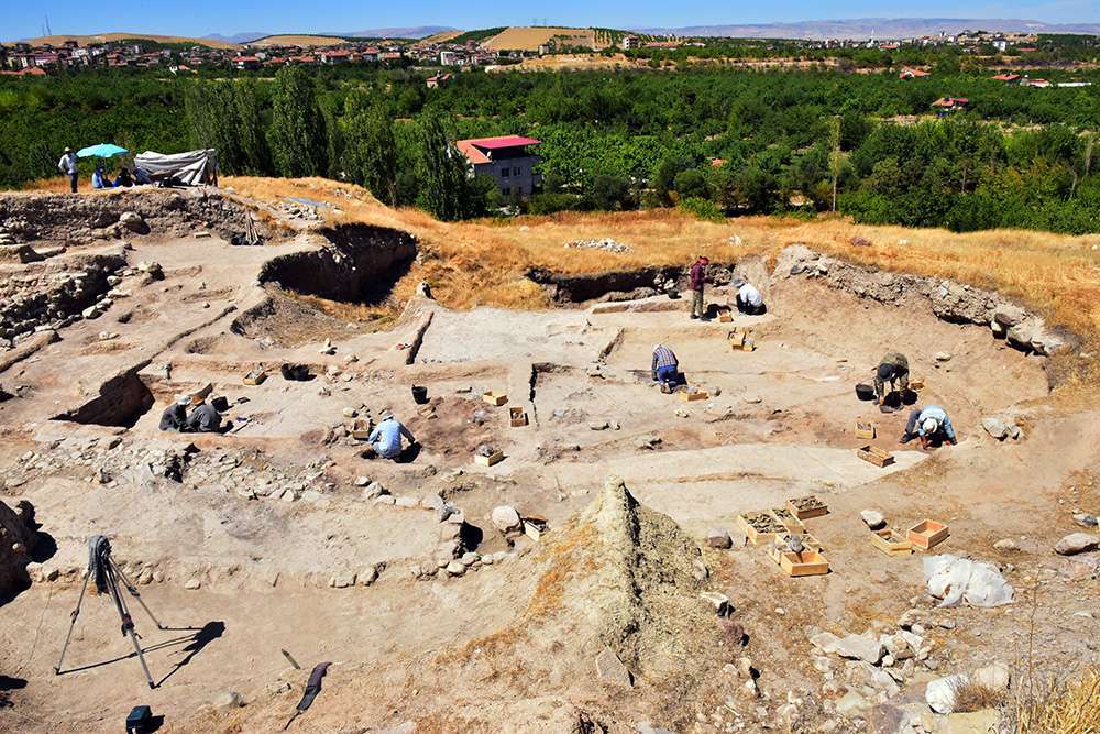 Arslantepe Höyüğü'nde 2021 yılı kazı çalışmaları tamamlandı Arslantepe Höyüğü'nde 2021 yılı kazı çalışmaları tamamlandı